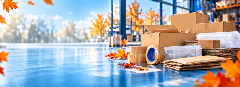 Verpackungslösungen zur Blue Weeks Aktion im Knüppel-Shop